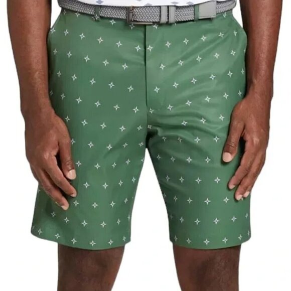 Walter Hagen Golf Shorts Perfect 11 Geo Pattern Size 35 NWT - Picture 2 of 13